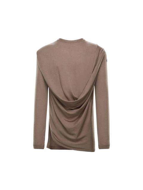 Moncler Moncler x Rick Owens Drapefront Knit Top 'Dust'