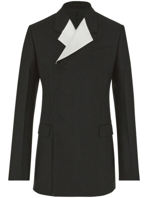 FERRAGAMO double-breasted wool blazer