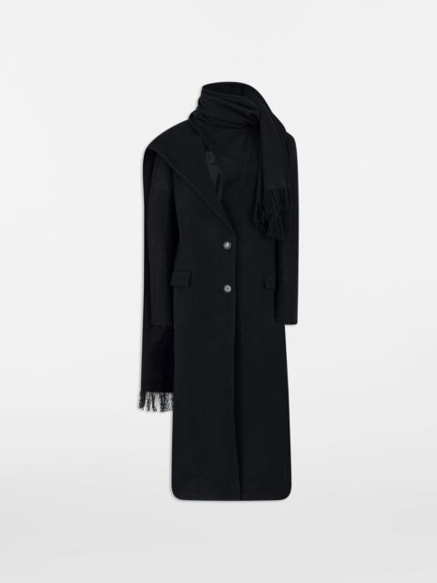 THE ATTICO BLACK LONG COAT
