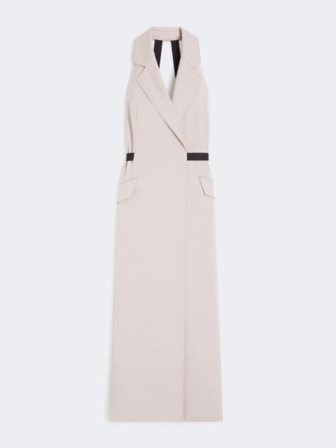 Max Mara Wool and cotton canvas dress - BEIGE