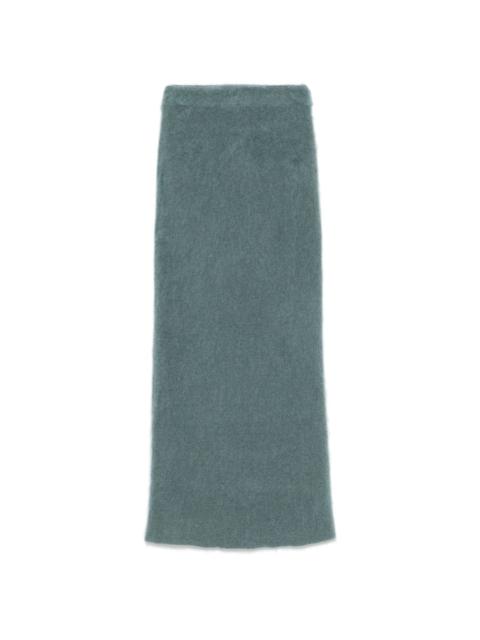AISLING CAMPS brushed maxi skirt