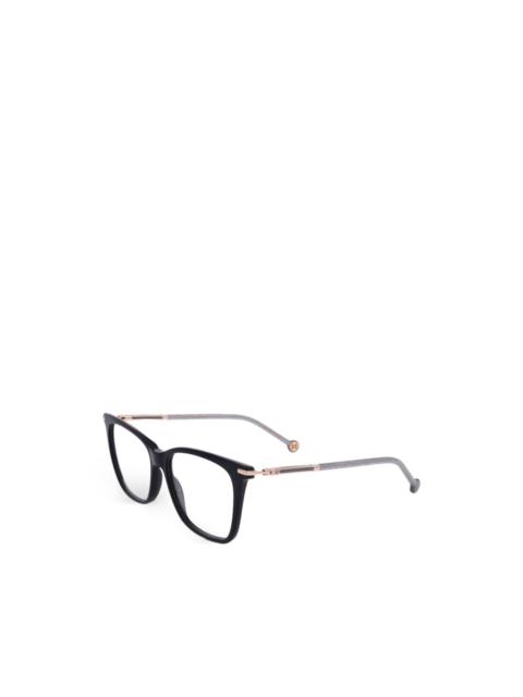 CAROLINA HERRERA glitter-detail square-frame glasses