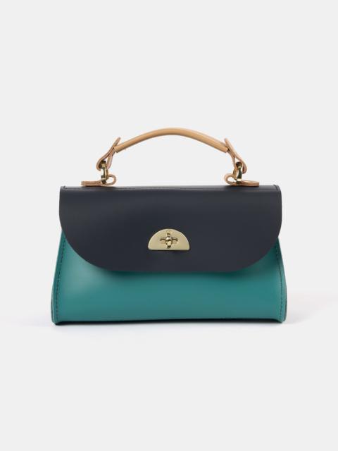 Cambridge Satchel The Mini Daisy - North Sea, Navy & Iced Coffee