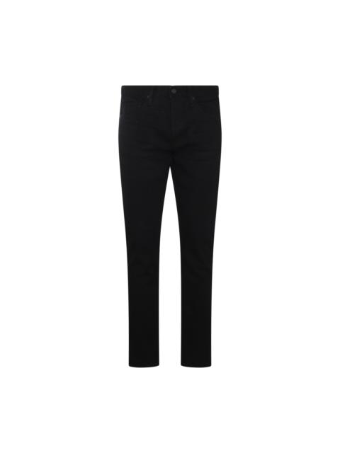 TOM FORD black cotton jeans