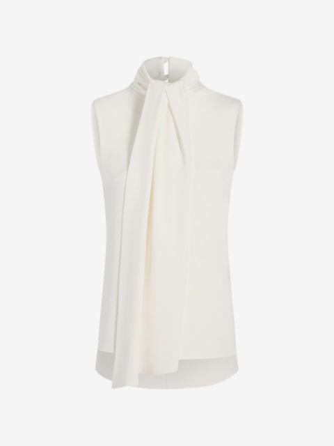 ADAM LIPPES Swayze scarf-neck top