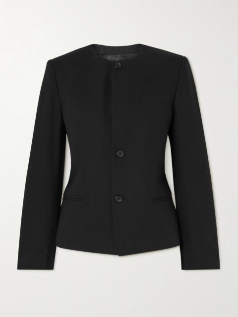 BETTTER Cropped Grain De Poudre Wool Blazer