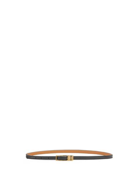 Loewe Amazona padlock belt in smooth calfskin