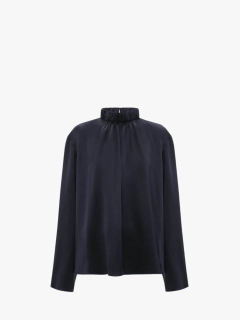 JW Anderson HIGH NECK GATHERED TOP