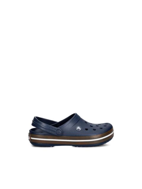 crocs Crocband perforated logo-patch mules
