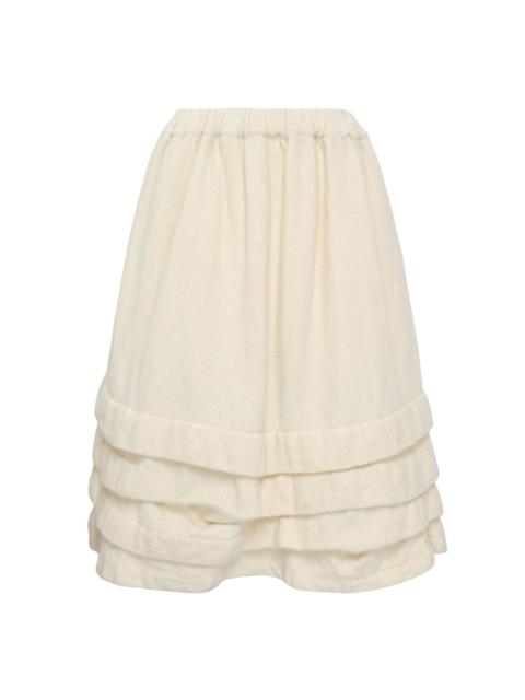 Comme des Garçons GIRL Layered Hem Skirt