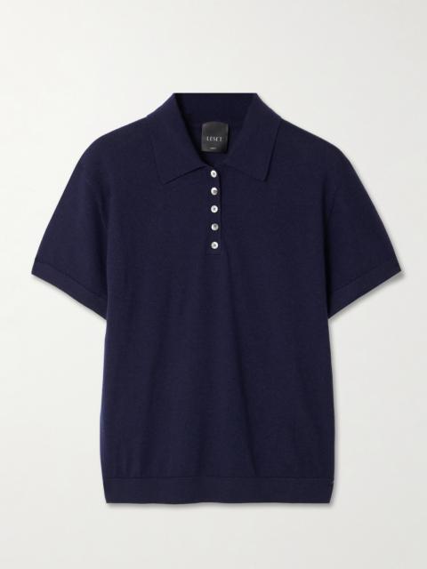 LESET James Merino Wool Polo Shirt