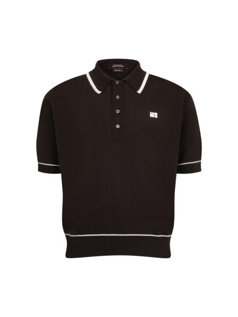 WALES BONNER Wool Blessings Polo Shirt