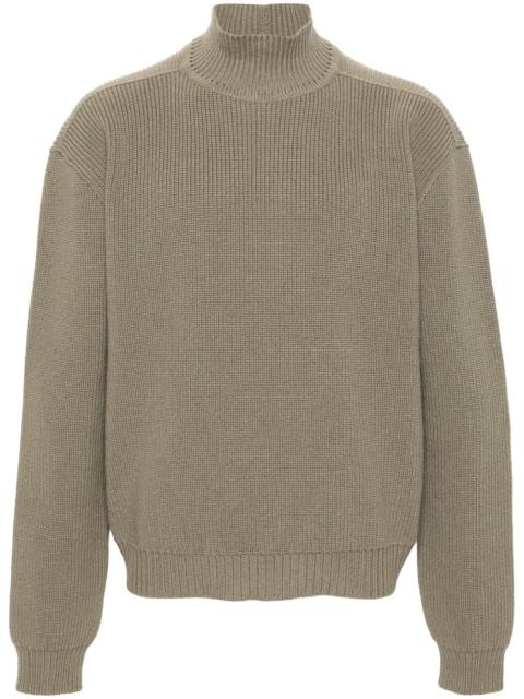 Rick Owens roll-neck virgin-wool jumper