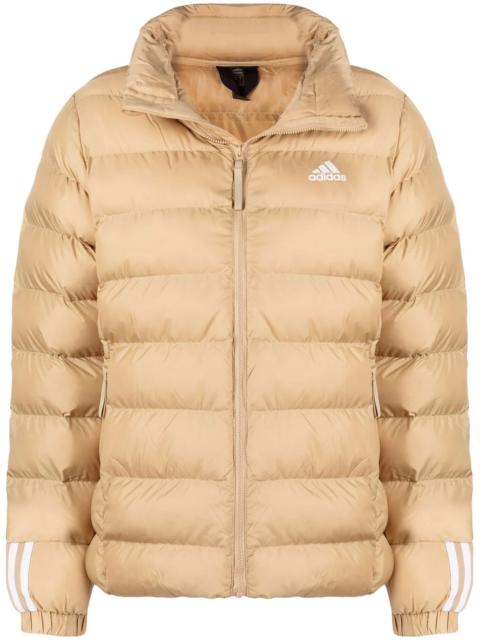 adidas embroidered-logo padded jacket