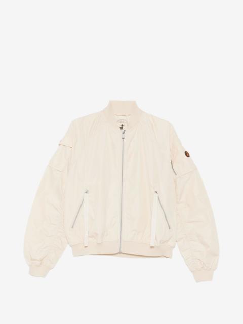Save The Duck logo-patch bomber jacket