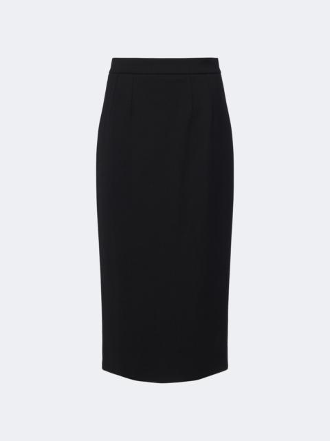 Dolce & Gabbana Wool-blend pencil skirt