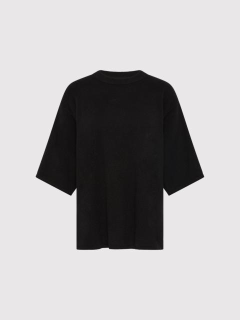 ST. AGNI Cashmere Copain Tee - Black