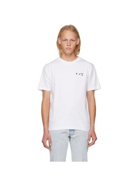 Off-White White Helvetica T-Shirt