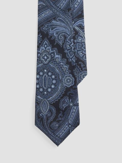 Ralph Lauren Men's Paisley Silk Neck Tie - Navy