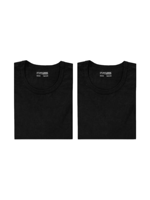 LADY WHITE CO. crew-neck cotton T-shirt (pack of two)