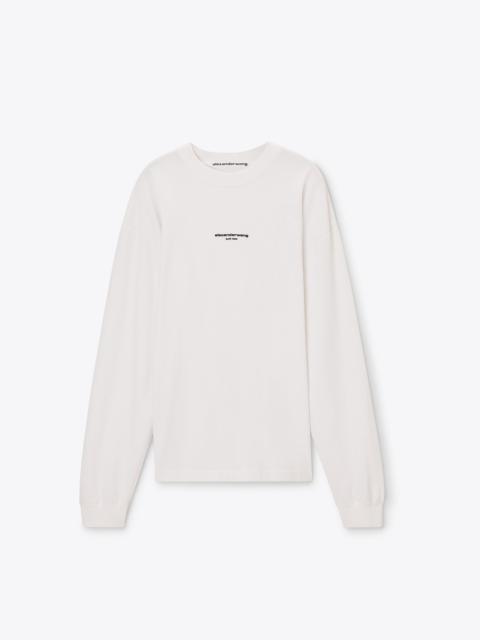 Alexander Wang logo print tee