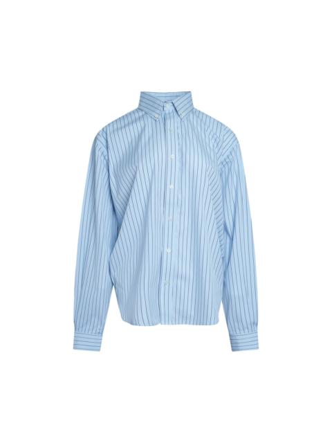 VAQUERA Belted Button Down Blouse