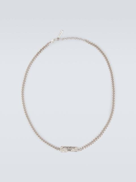 Givenchy Enamel chain necklace