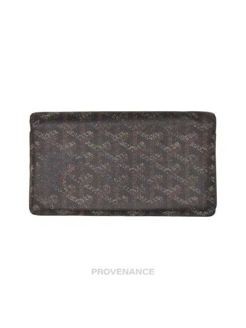 Goyard Goyard Richelieu Long Wallet - Black Goyardine