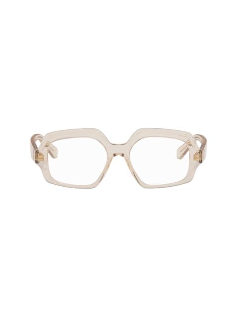 Loewe Beige Anagram Glasses