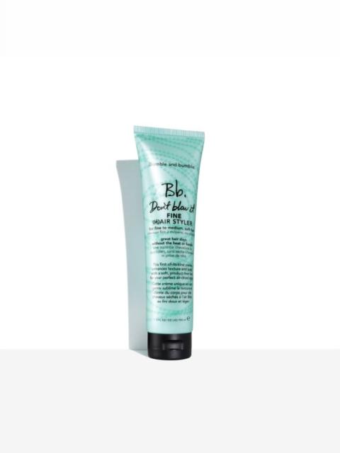Bumble and bumble Don't Blow It Fine (H)air Styler Air Dry Cream