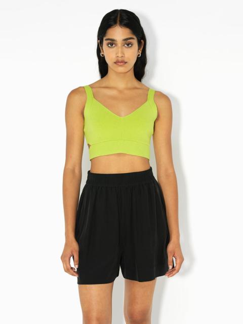 John Elliott SILK COTTON BODY-CON TANK