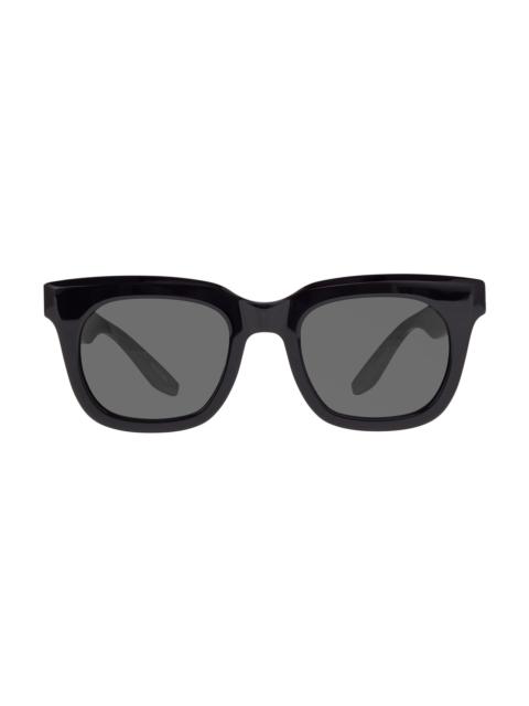 BARTON PERREIRA Men's Samo 49MM Square Sunglasses - Dark Grey Black