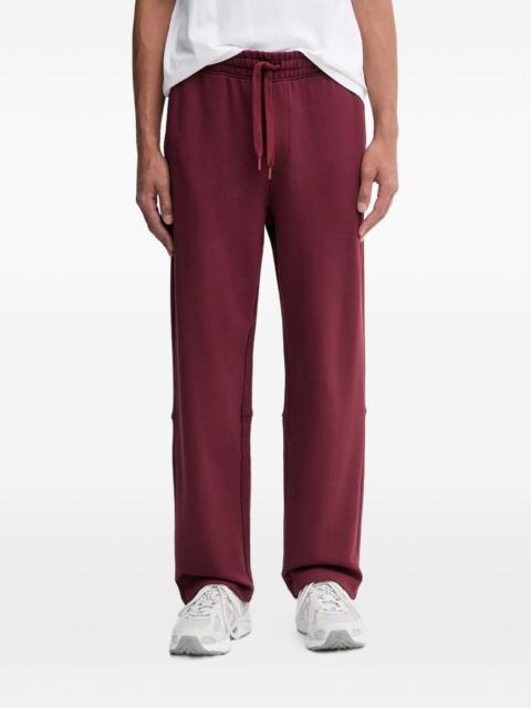 HUGO panel drawstring-fastening track pants