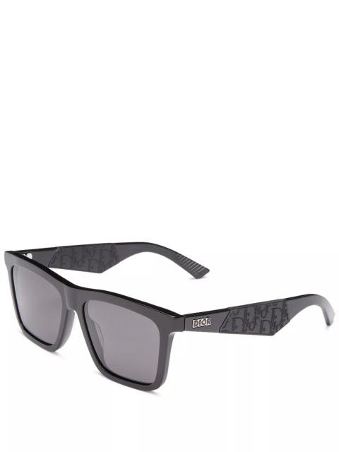 Dior B27 S1I Geometric Sunglasses, 56mm