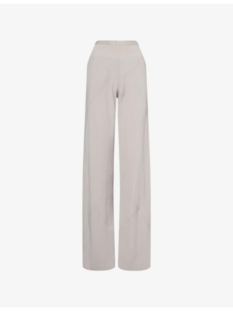 Rick Owens Bias Straight-Leg Woven Trousers