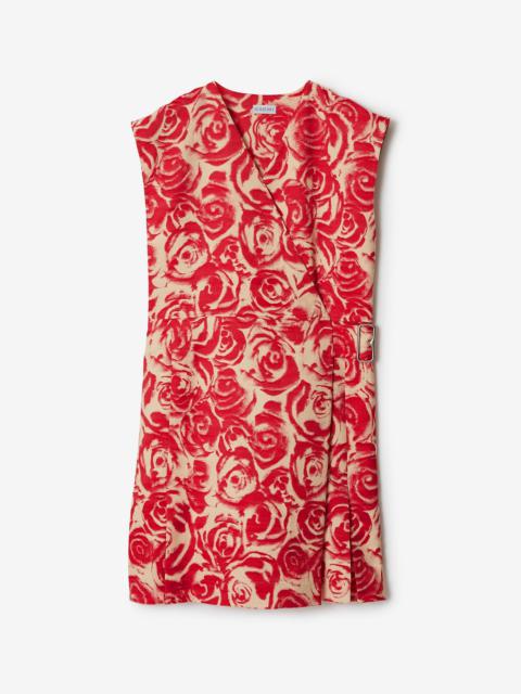 Rose Cotton Blend Dress