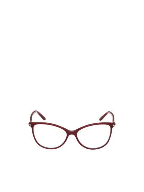 TOM FORD cat-eye frame glasses