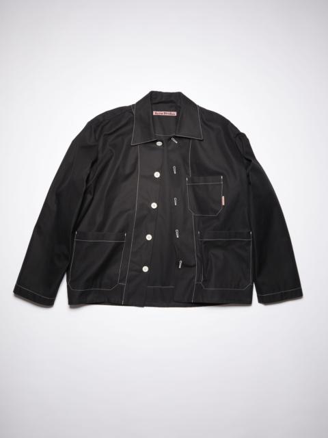 Acne Studios Heavy twill jacket - Black