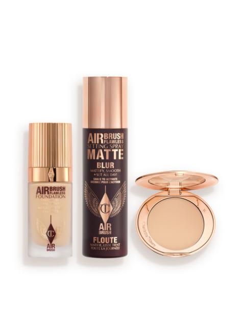 Charlotte Tilbury AIRBRUSH FLAWLESS PERFECT, BLUR & SET KIT FACE KIT