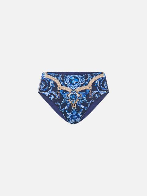 CAMILLA MID RISE BIKINI BOTTOM SWEET SACRÉ BLEU