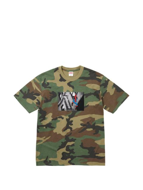 Supreme Spider-Man camouflage T-shirt