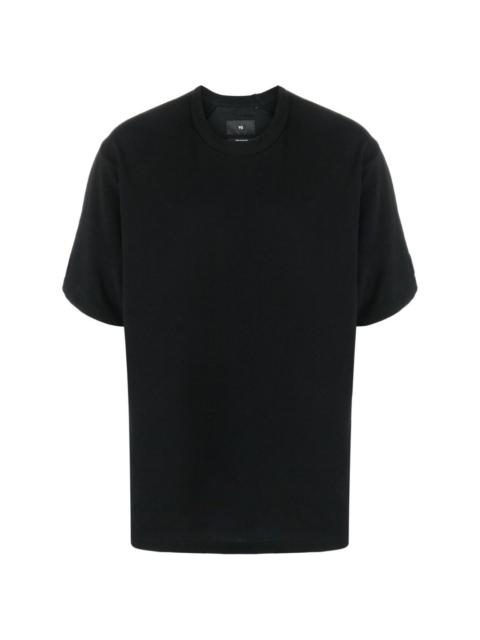 oversize-arm cotton T-shirt