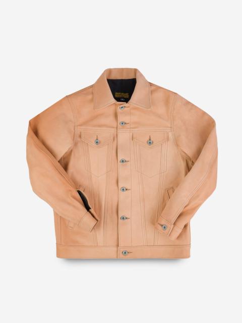 Iron Heart IHSB-EXT-NAT Iron Heart x Simmons Bilt Natural Horsehide Type III Jacket - The Extractor