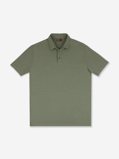 SLOWEAR Slim-fit organic IceCotton polo shirt