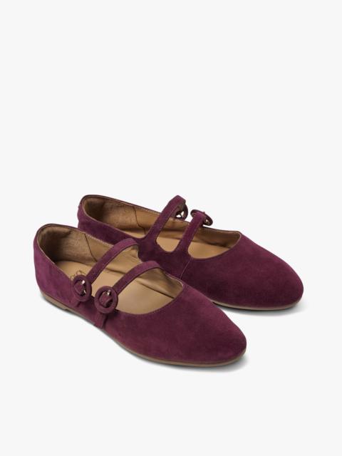 beek Partridge Suede Mary Jane Ballet Shoe