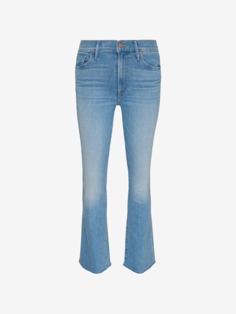 MOTHER Outsider Flood Fray frayed-hem jeans