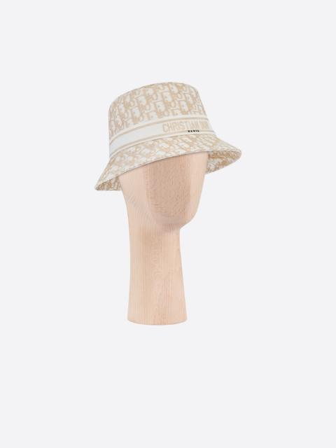 Dior D-Oblique Small Brim Bucket Hat