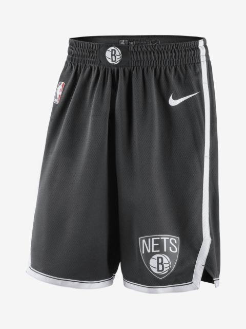 Nike Brooklyn Nets Icon Edition Nike Men's NBA Swingman Shorts
