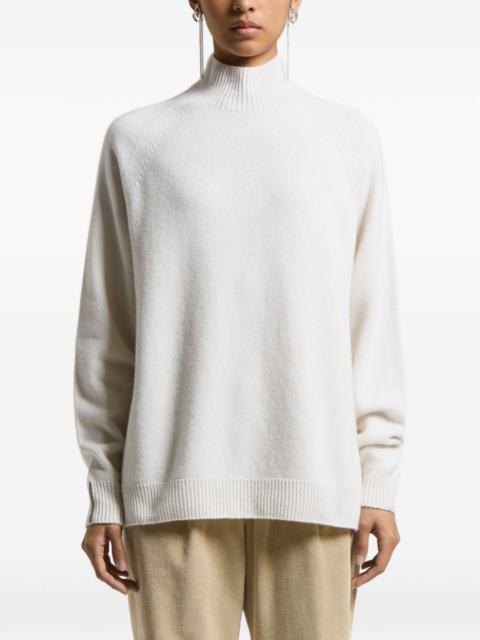 PESERICO high-neck raglan-sleeve sweater