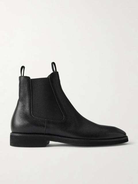 TOM FORD Owen Grained-Leather Chelsea Boots